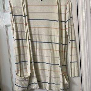 O'Neill Cream Striped Cardigan